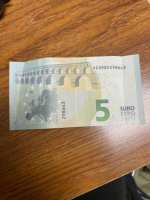 Fälschung 5 Euro